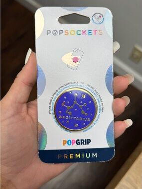 PopSocket PopGrip Premium Sagittarius Phone Grip - Blue & Gold Accents